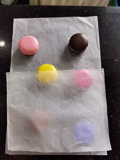 Cup Cake Half Transparent Paper Holding and Grease Proof