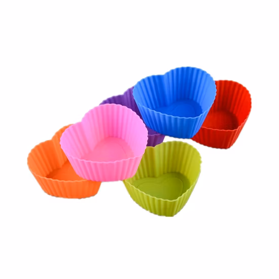 Reusable Homemade Mini Food Grade Silicone Cake Mold Muffin Cup Silicone Mold for Baking Pastry