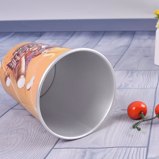 Custom Disposable Food Packing Container Kraft Paper Soup Cup Bowl
