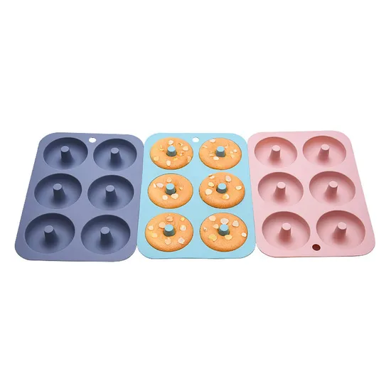 Stencils Thickened Silicone Donut Cake Mold Chocolate Chip Cookie Mold Baking Cake