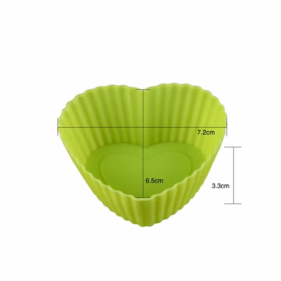Reusable Homemade Mini Food Grade Silicone Cake Mold Muffin Cup Silicone Mold for Baking Pastry